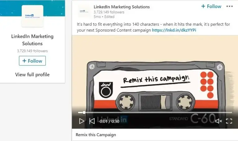 linkedin marketing solutions video ad content linkedin ads tips and tricks